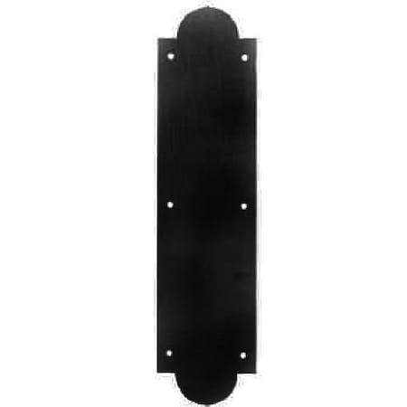 Rockwood 76C10B 4" x 16" Decorative Push Plate Oil Rubbed Bronze 76C10B